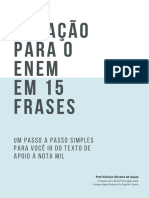 (E-Book) Redação para o Enem em 15 Frases PDF