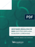 Identidades Brasileiras No ENEM, Questões Compiladas, Resolvidas e Comentadas PDF