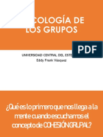 Psicología de Los Grupos - Cohesión PDF