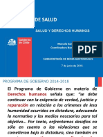 PPP El Derecho A La Salud DDHH Minsal