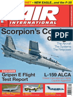 Scorpion's Coming of Age: Gripen E Flight Test Report L-159 ALCA