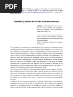 Gramática y Política Del Insulto PDF