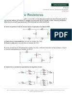 Listadeexercicios Fisica Associacao Resistores 25 08 2015 PDF