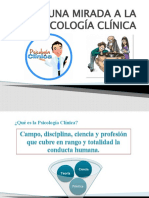 Capítulo 1. Una Mirada A La Psicología Clínica