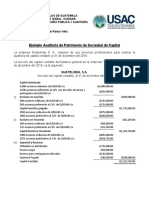 2.5 Ejemplo Auditoria Patrimonio - Sociedad de Capital