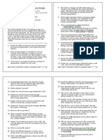 Revision Questions - 4 of 4: Operating Systems: Scheduling & Storage