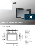 Lawmate PV 1000 Touch Full Manual