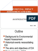 Environmental Impact Assessment and Emss: An Introduction