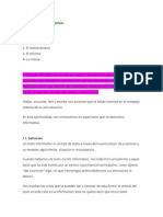 Clases de Textos Informativos para 3°