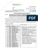 FPSC@FPSC - Gov.pk: 2 Notice For Submission of Documents