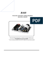 Generator Automatic Voltage Regulator Operation Manual