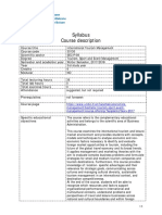 Syllabus Course Description: Management/Bachelor-Tourism-Sport-Event-Management/Course-Offering/?Academicyear 2017