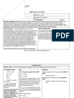 Med-Surg Care Plan