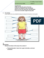 P.E Week 1 Module 1 Grade 1