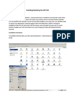 Installing/Updating The SAP GUI