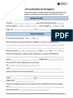 Portugal Passenger Locator Card