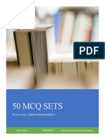 50 MCQs CAREER MANAGEMENT