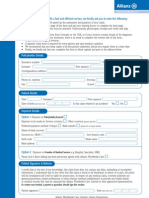 Modulo Di Rimborso Spese Mediche ClaimForm-English