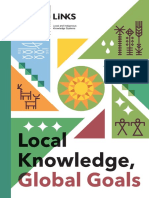 Local Knowledge, Global Goals