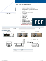 GV-BX320D-0 / 320D-1: 3MP H.264 D/N Box IP Camera