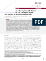 A Scalable Perfusion Culture System With Miniature Peristaltic Pumps For Live Cell Imaging Assays With Provision For Microfabricated Scaffolds