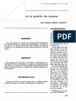 Groch, J. - Reflexiones Sobre La Pulsión de Muerte