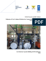 Utilization of Used-Cooking-Oil Biodiesel in Commercial Building in Bogor City (Biodiesel NAMA)