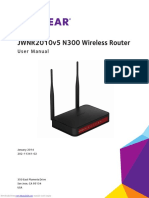 JWNR2010v5 N300 Wireless Router: User Manual