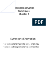 Classical Encryption Techniques