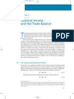 National Income and The Trade Balance: 17.1 The Small-Country Keynesian Model