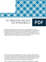 El Proceso de Paz en Sudáfrica