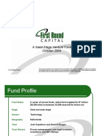 First Round Capital Original Pitch Deck