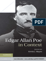 Kevin J. Hayes - Edgar Allan Poe in Context-Cambridge University Press (2012) PDF