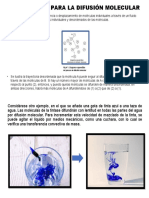 Difusión Molecular - JC