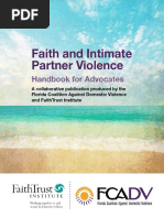 Faith and Intimate Partner Violence: Handbook For Advocates