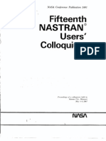 NASA 15th Annual Nastran Users Colloquium 19870017798 1987017798