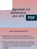 Anarquismo en Honduras 1821 1876