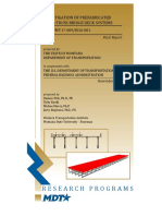 Research Programs: Investigation of Prefabricated Steel-Truss Bridge Deck Systems