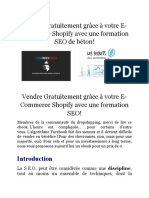 Vendre Gratuitement Grâce À Votre SEO PDF