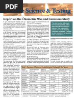 Summary of 07 Okometric Study On Candle Wax Emissions PDF