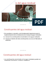 Clase II Constituyentes Del Agua Residual PDF