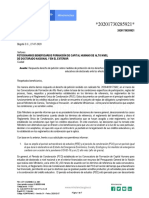 Respuesta Derecho de Peticion PDF