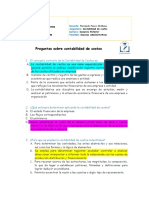 Deber Preguntas de Contabilidad de Costo