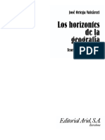 ORTEGA Valcarcel. Los Horizontes de La Geografía. P. 543-547