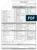 Cuestionario Autoevaluación Signos y Síntomas - PROPUESTA