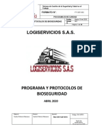 Programa y Protocolos de Bioseguridad Final