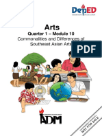 Arts8 - q1 - Mod10 - Commonalities and Differences of Southeast Asian Arts - FINAL08032020