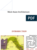 West Asian Architecture