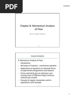 Chapter 8 - Momentum Analysis of Flow PDF