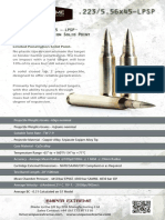 .223/5.56x45 - LPSP Limited Penetration Solid Point